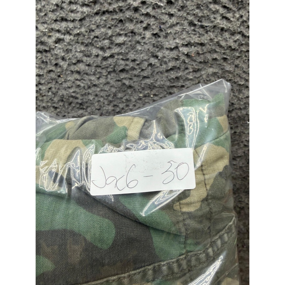 Free People Not Your Brothers Surplus Camouflage Military Jacket Green Size M - Picture 14 of 14